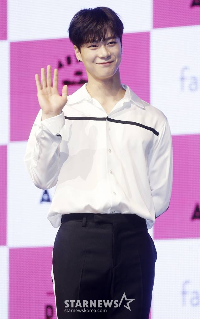 2017년 당시 그룹 아스트로 문빈 /사진=김휘선 기자 hwijpg@