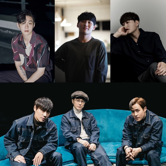 /사진=큐브엔터테인먼트, 디원미디어, 씨제스 스튜디오, AAA