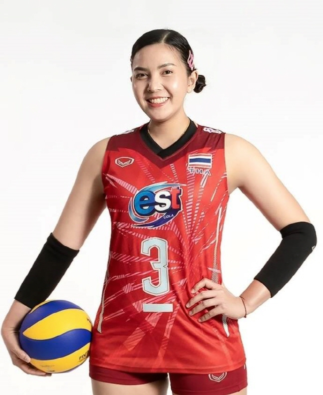 아시아쿼터로 IBK기업은행 유니폼을 입게 된 태국 대표팀 세터 폰푼. /사진=FIVB