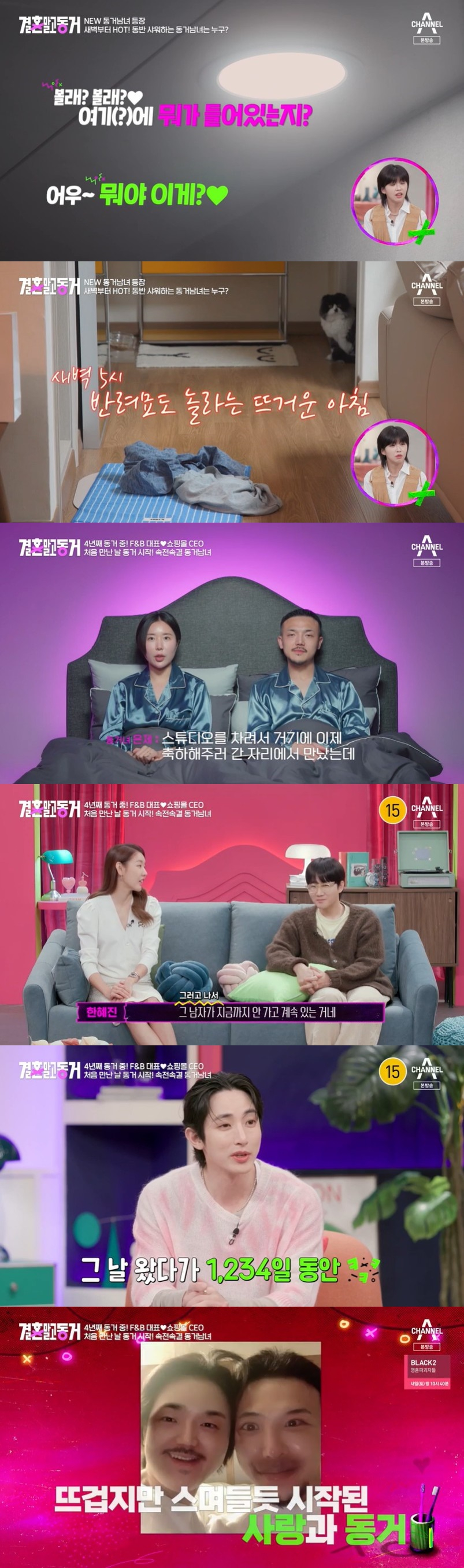 /사진='결혼 말고 동거' 방송 화면
