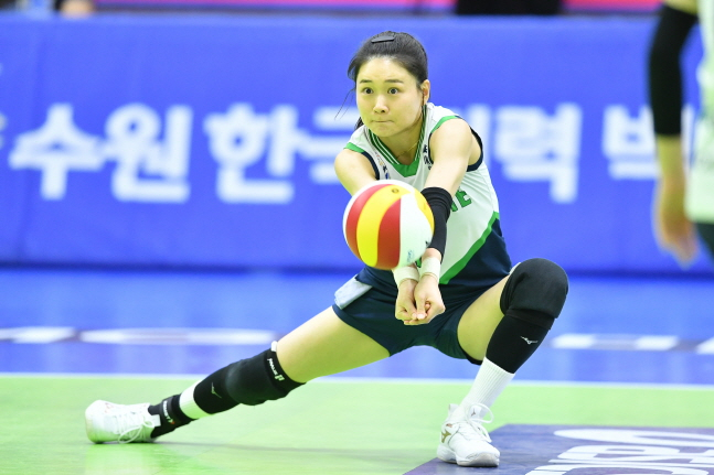 리베로 김연견. /사진=KOVO