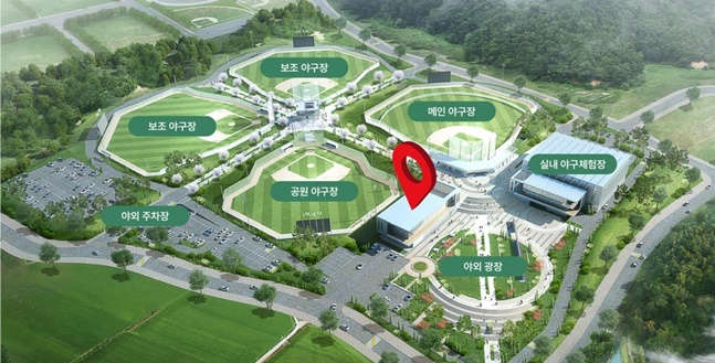 야구 박물관 예정지 조감도. /사진=KBO