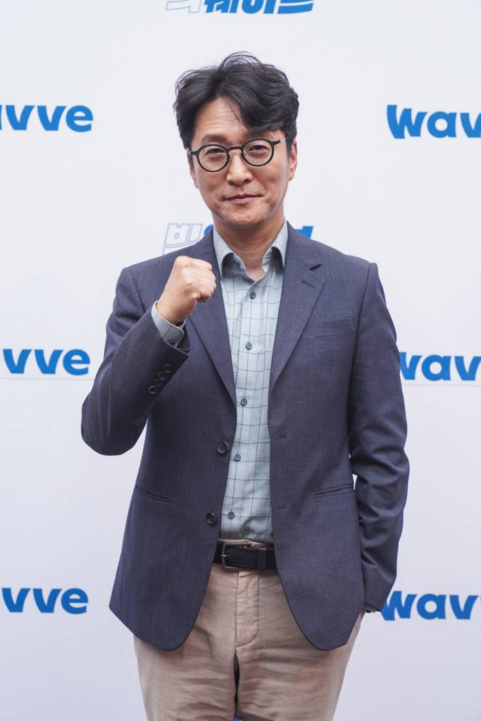 이태현 웨이브 대표가 25일 오후 서울 영등포구 여의도동 여의도 콘래드 서울에서 '2023 웨이브 콘텐츠 라인업 설명회'에 참석해 포즈를 취하고 있다. / 사진제공 = 웨이브 /사진=김창현 기자 chmt@