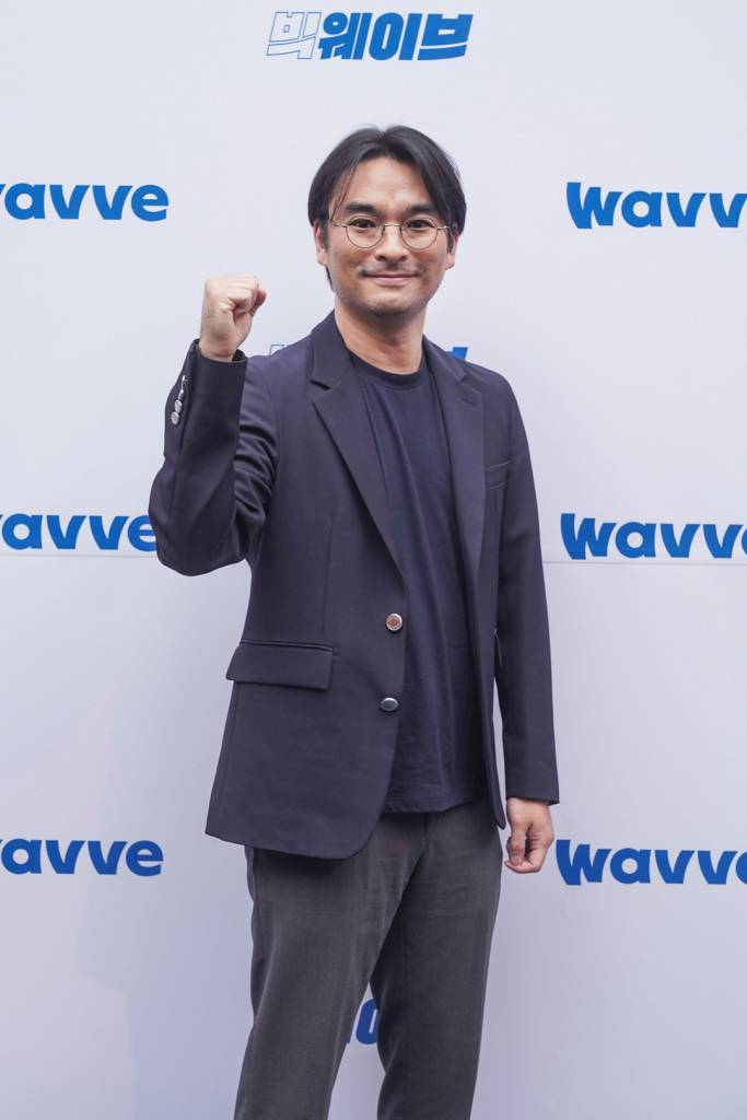 웨이브 오리지널 영화 '데드맨' 하준원 감독이 25일 오후 서울 영등포구 여의도동 여의도 콘래드 서울에서 '2023 웨이브 콘텐츠 라인업 설명회'에 참석해 포즈를 취하고 있다. / 사진제공 = 웨이브 /사진=김창현 기자 chmt@