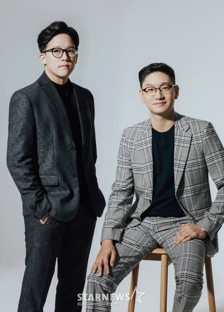 SM엔터테인먼트 이사 이성수(왼쪽), 탁영준 /사진제공=SM엔터테인먼트