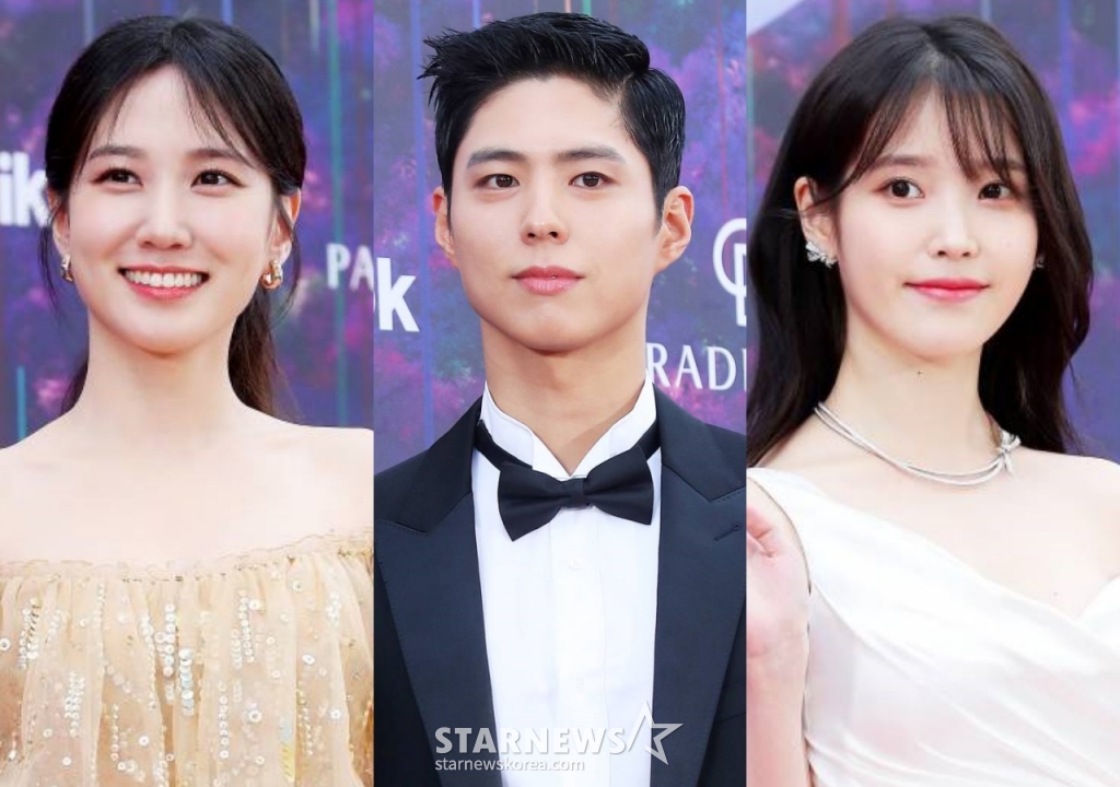 배우 박은빈, 박보검, 아이유. /사진=스타뉴스
