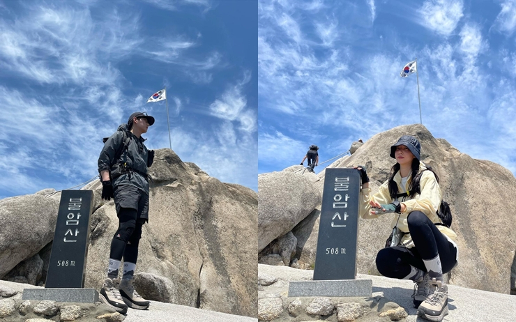 사진=윤박, 김수빈 인스타그램