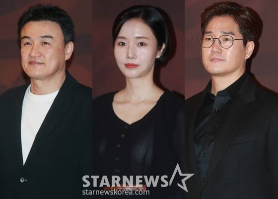 (왼쪽부터) 박중훈, 이정현, 유지태 /사진=이동훈 기자 photoguy@mt.co.kr