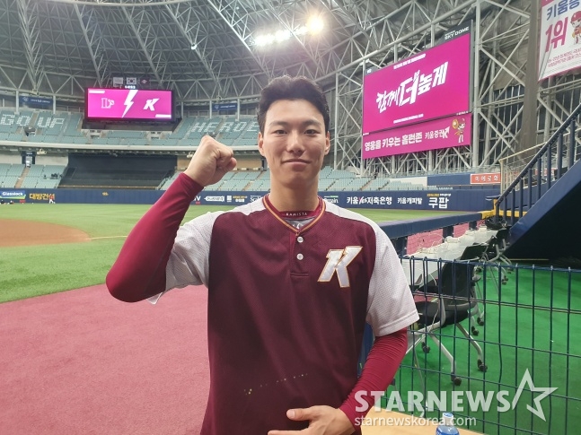 키움 김성진./사진=김동윤 기자