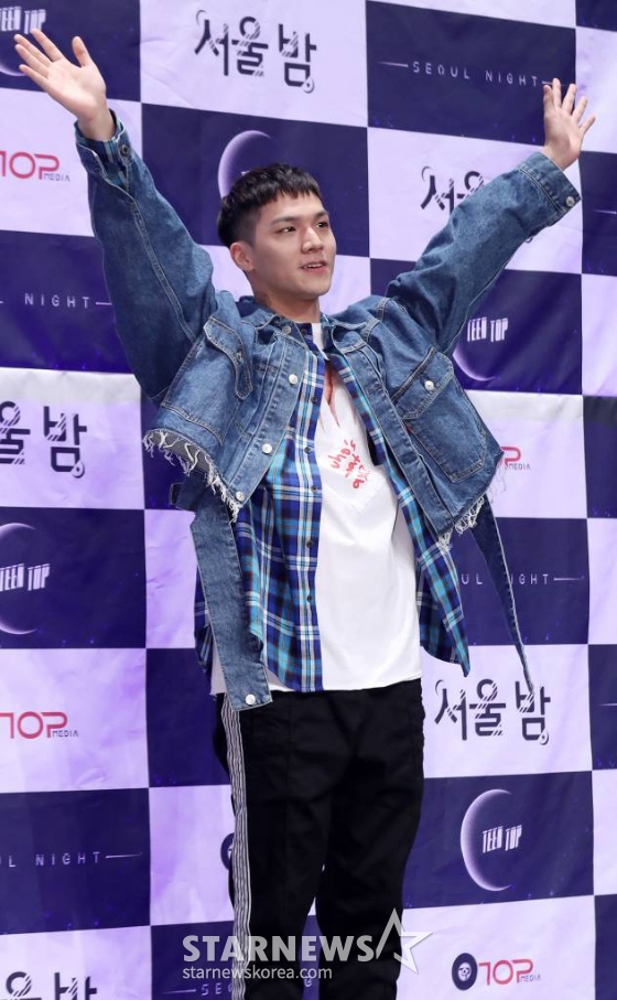 그룹 틴탑 캡/사진=김휘선 기자 hwijpg@