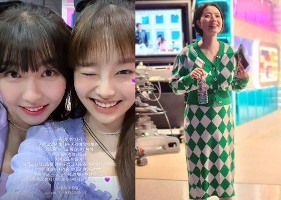 주현영(왼쪽부터), 츄, 안영미/사진=주현영, 안영미