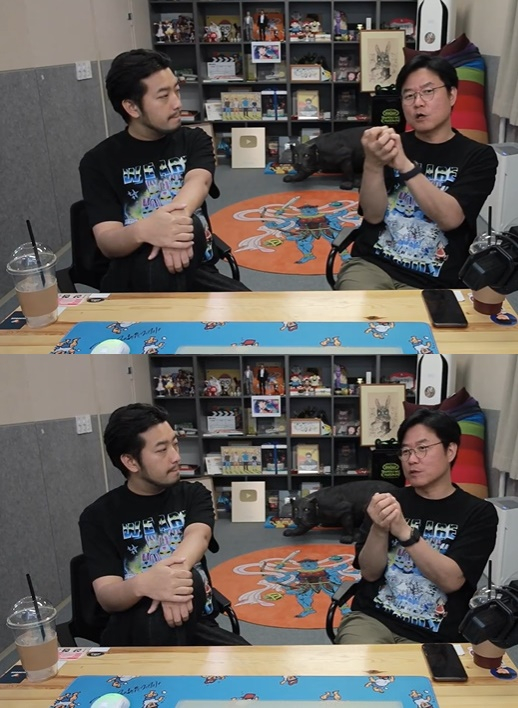 /사진=유튜브 채널 '침착맨' 방송 캡처