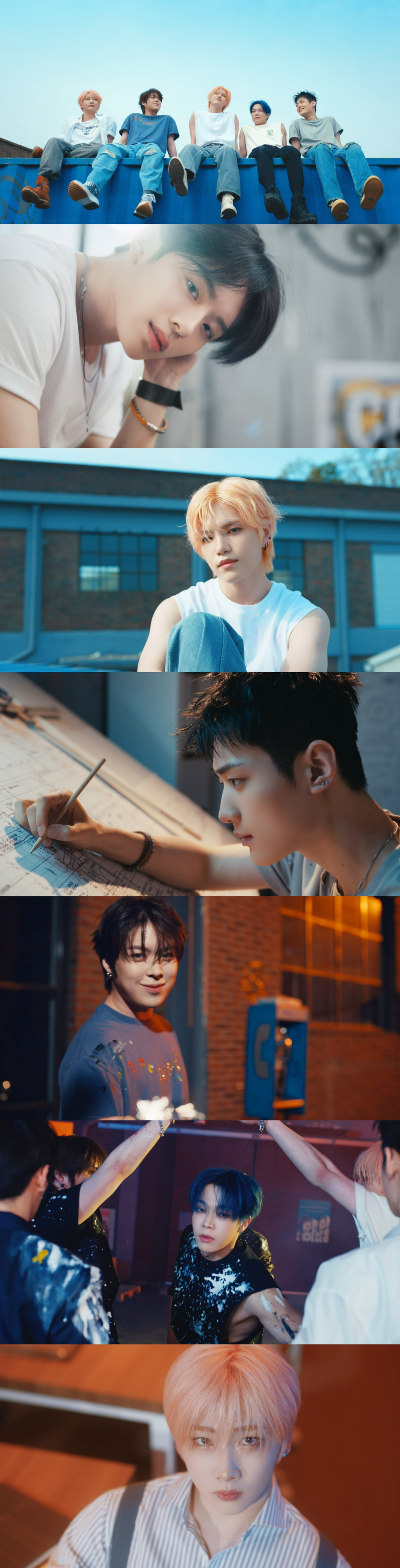 /사진=베리베리 'Crazy Like That' 뮤직비디오