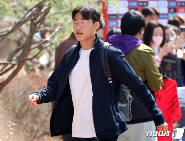 한국 축구 국가대표 미드필더 손준호. /사진=뉴스1