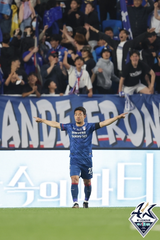 수원 삼성 수비수 이기제. /사진=한국프로축구연맹