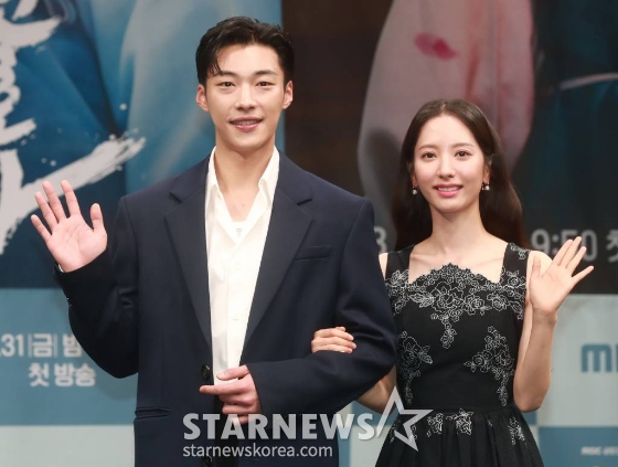 배우 우도환, 김지연/사진=이동훈 기자 photoguy@