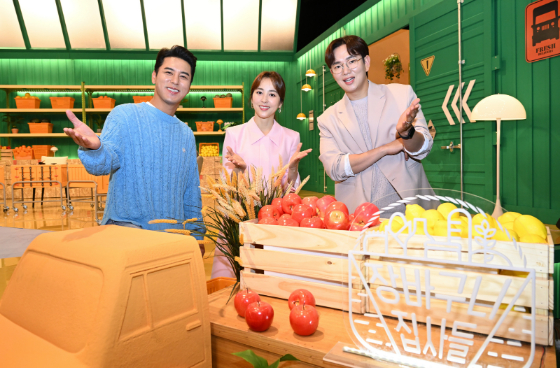 KBS 1TV '장바구니 집사들'의 장민호, 한혜진, 장성규./사진=KBS