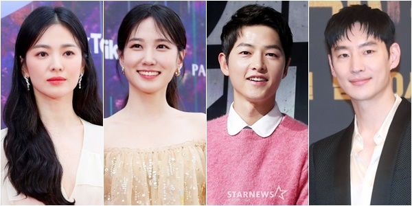 송혜교, 박은빈, 송중기, 이제훈 / 사진=스타뉴스