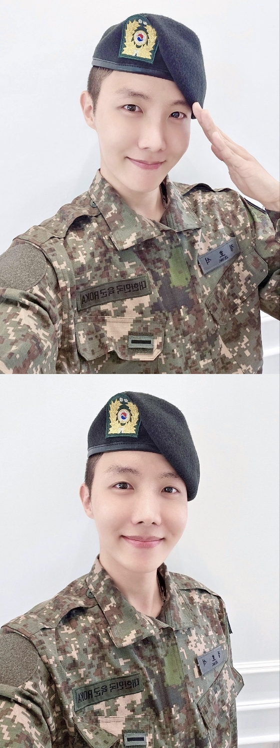 방탄소년단 제이홉./사진=위버스 방탄소년단