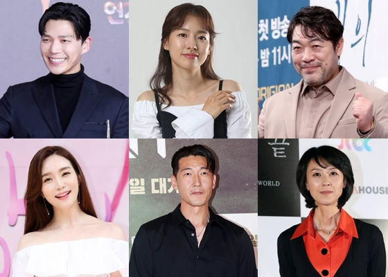 KBS 대하드라마 '고려 거란 전쟁'에 출연하는 지승현(사진 왼쪽 위부터 시계방향으로), 이시아, 이원종, 윤복인, 공정환, 이민영./사진=스타뉴스