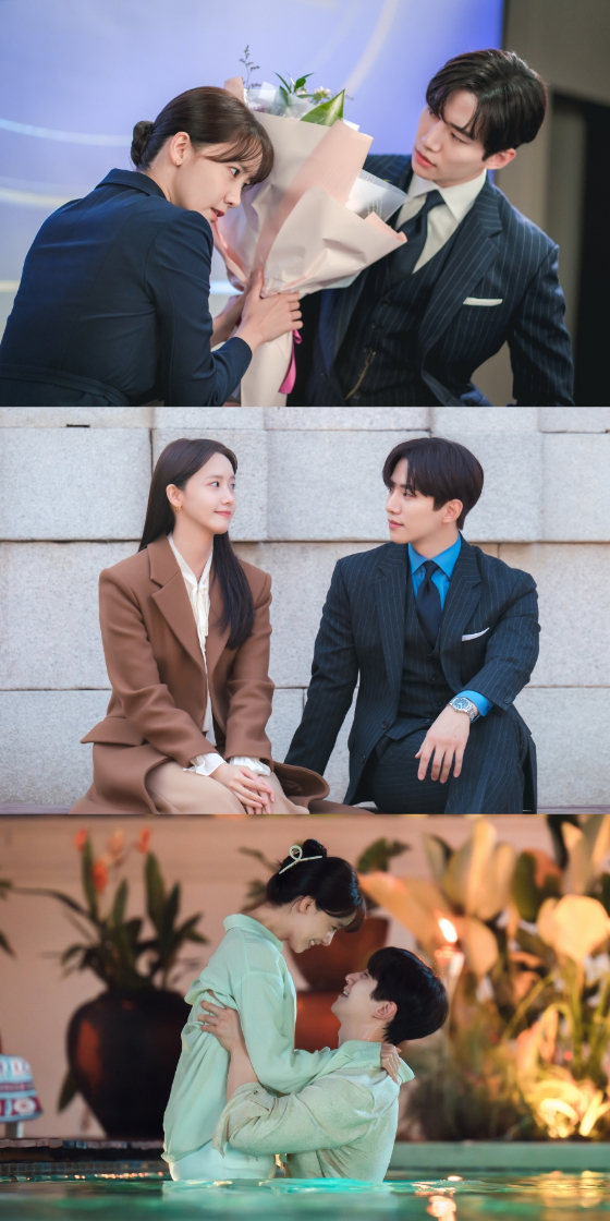 JTBC 새 토일드라마 '킹더랜드'의 이준호, 임윤아./사진제공=앤피오엔터테인먼트, 바이포엠스튜디오, SLL