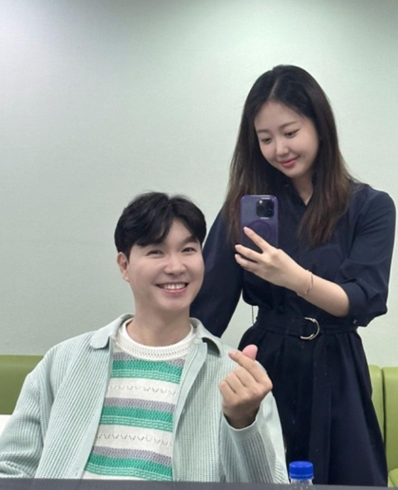 박수홍(왼쪽), 김다예/사진=김다예