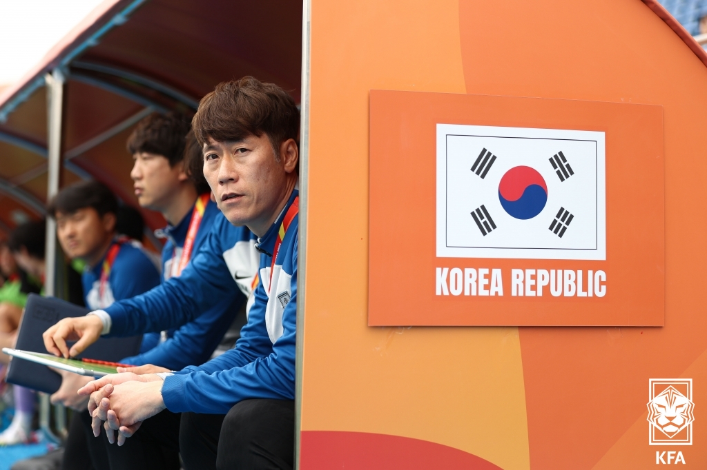김은중 한국 20세 이하(U-20) 축구 대표팀 감독. /사진=대한축구협회 제공