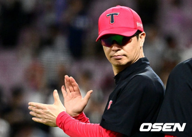 김종국 KIA 타이거즈 감독.