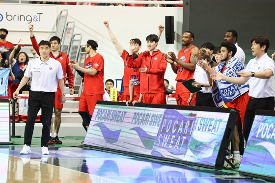 울산 현대모비스 선수들. /사진=KBL 제공