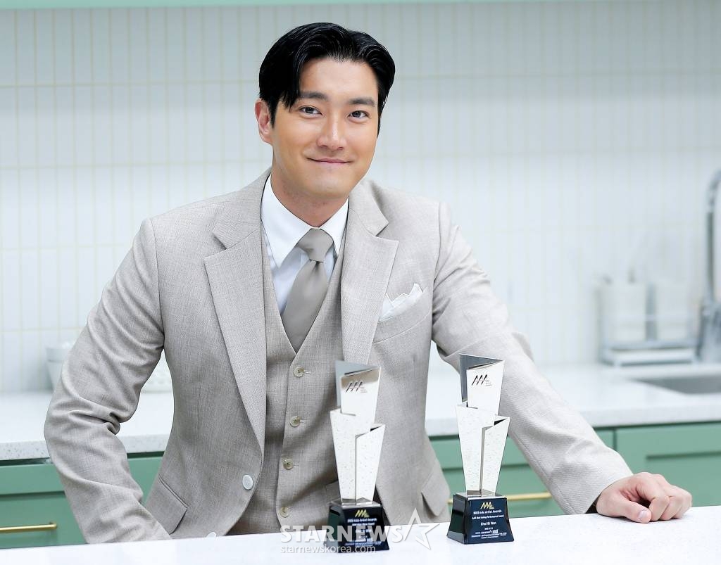 최시원 AAA 수상인터뷰 /사진=김창현 기자 chmt@