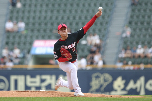 KIA 윤영철. /사진=KIA 타이거즈