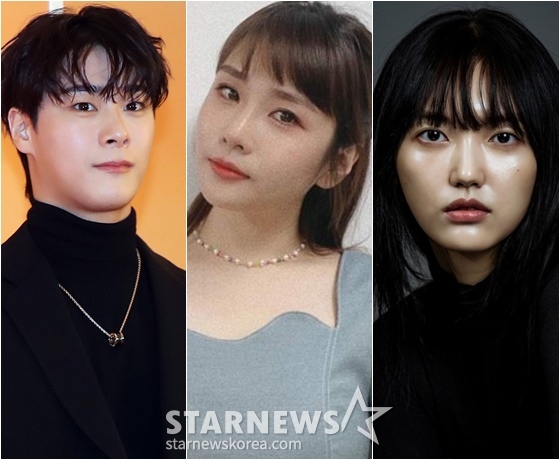 고(故) 문빈(왼쪽부터), 해수, 정채율 /사진=스타뉴스, 해수, 매니지먼트S