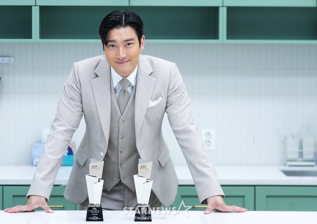 최시원 AAA 수상인터뷰 /사진=김창현 기자 chmt@