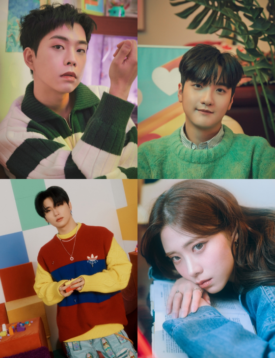 /사진제공=미스틱 스토리(루시), 스타쉽 엔터테인먼트(크래비티 우빈), 하우엔터테인먼트(미유)