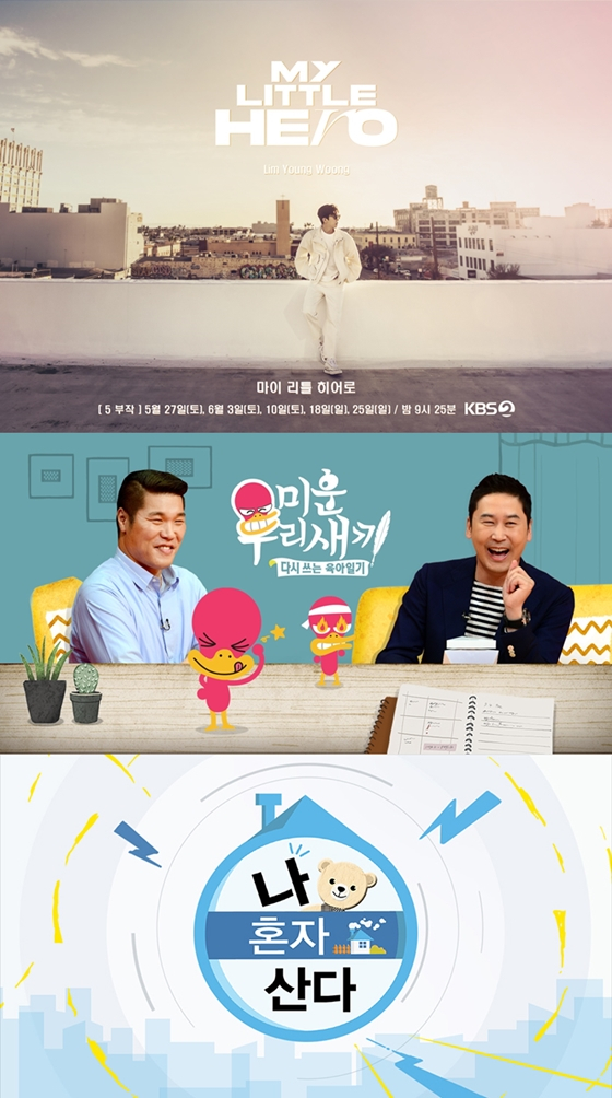 KBS 2TV '마이 리틀 히어로', SBS '미운 우리 새끼', MBC '나 혼자 산다'/사진=물고기뮤직, SBS, MBC