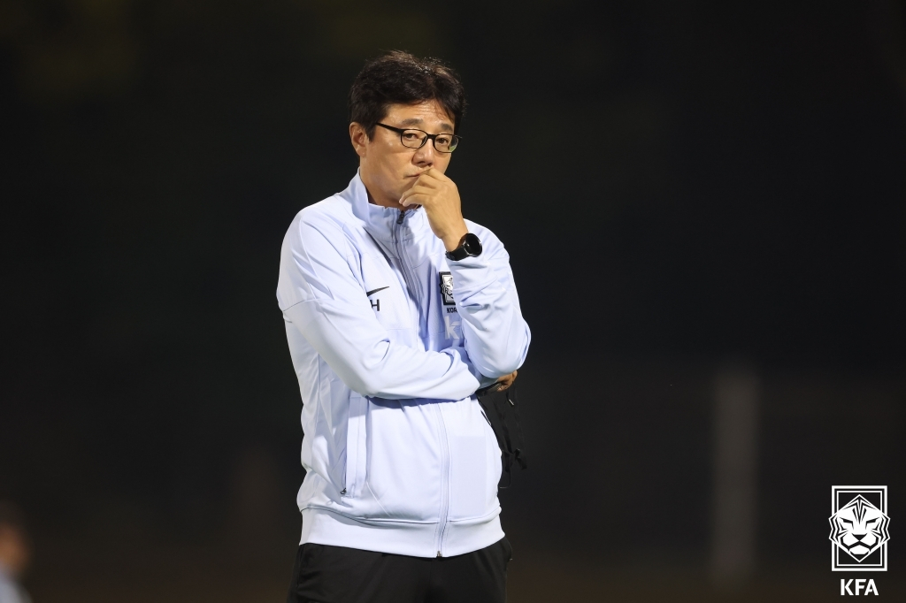 황선홍 24세 이하(U-24) 아시안게임 축구 대표팀 감독. /사진=대한축구협회 제공