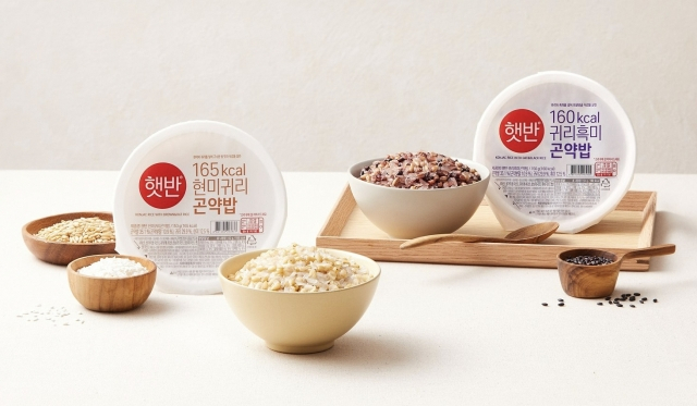 ‘햇반 곤약밥’ 2종.