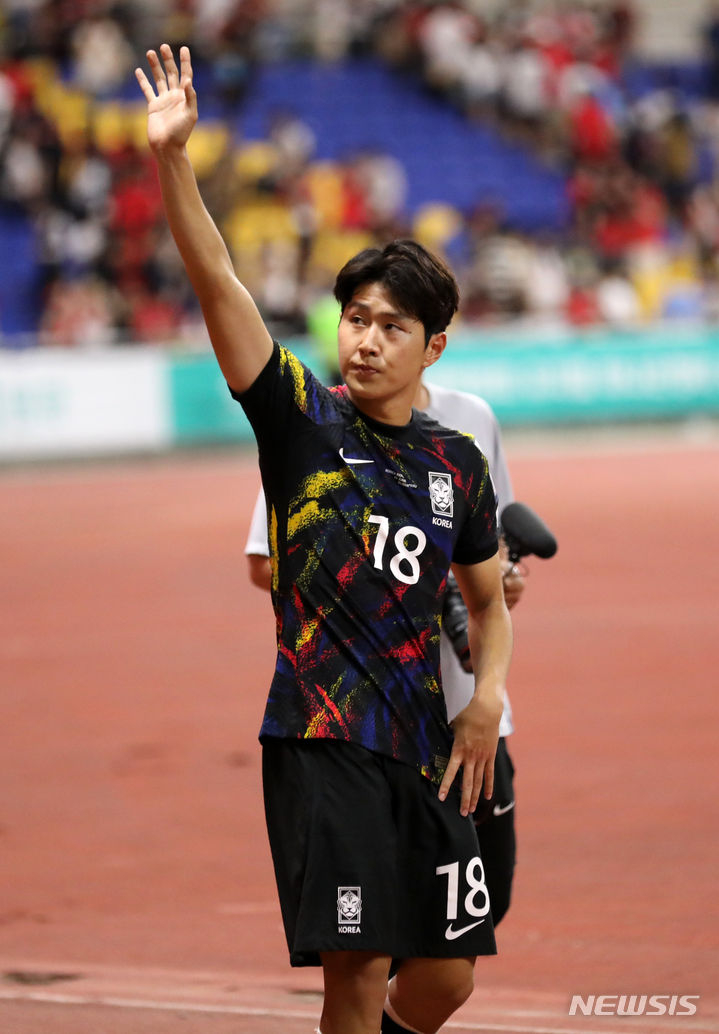 한국 축구대표팀 공격수 이강인. /사진=뉴시스