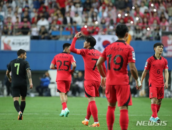 한국 대표팀. /사진=뉴시스 제공