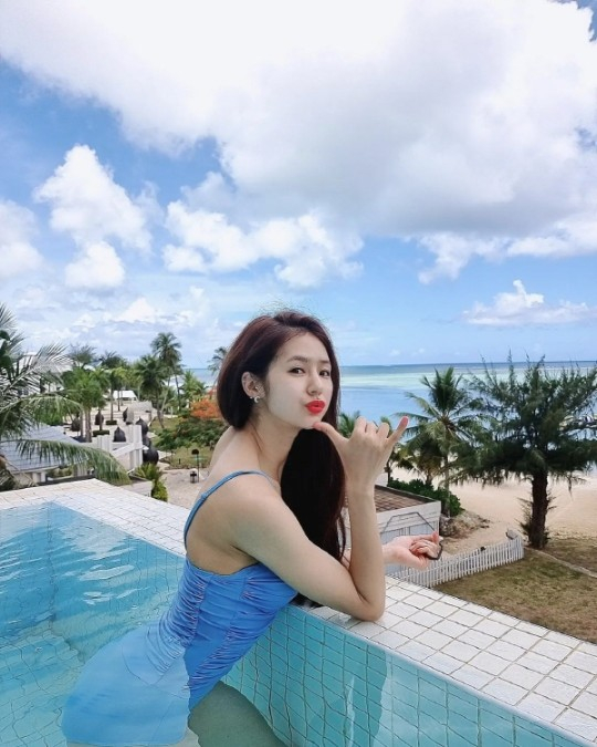 박기량 치어리더. /사진=박기량 SNS 갈무리