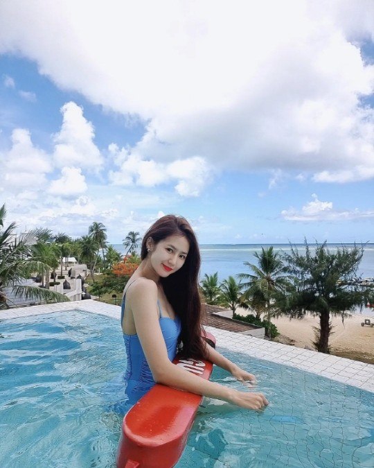 박기량 치어리더. /사진=박기량 SNS 갈무리