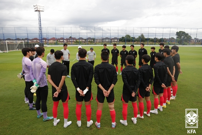 한국 U-17 축구대표팀. /사진=KFA