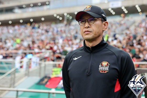 안익수 FC서울 감독. /사진=한국프로축구연맹 제공