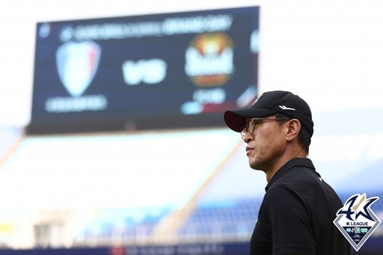 안익수 서울 감독. /사진=한국프로축구연맹 제공