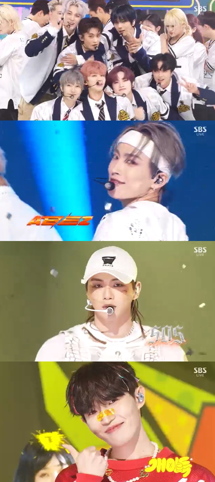 /사진=SBS '인기가요' 방송 캡처