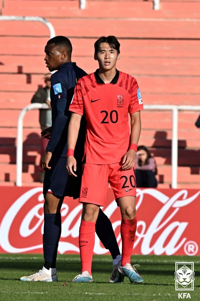 김지수(오른쪽). /사진=대한축구협회 제공