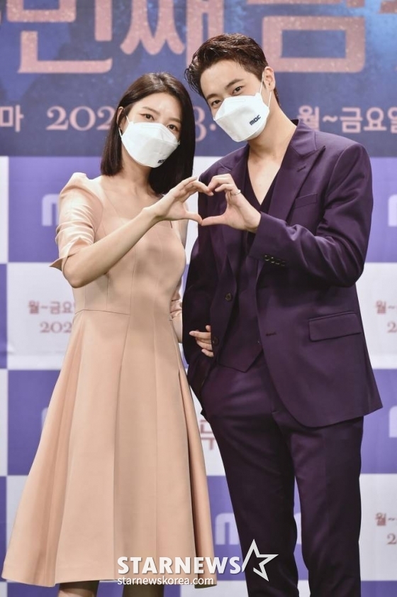배우 엄현경, 차서원. /사진=김창현 기자 chmt@