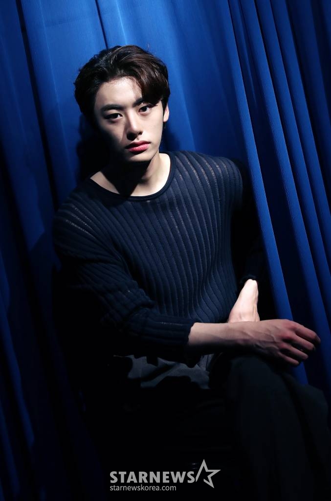 배우 이원정이 27일 오전 서울 종로구 스타뉴스 사옥에서 진행된 KBS 2TV 월화드라마 '어쩌다 마주친, 그대' 종영 인터뷰에 앞서 포즈를 취하고 있다. 이원정은 극 중 누구보다 꿈 많았던 매력적인 음악소년 백희섭 역을 맡아 시청자들의 눈길을 끌었다. 2023.06.27 /사진=김창현 기자 chmt@