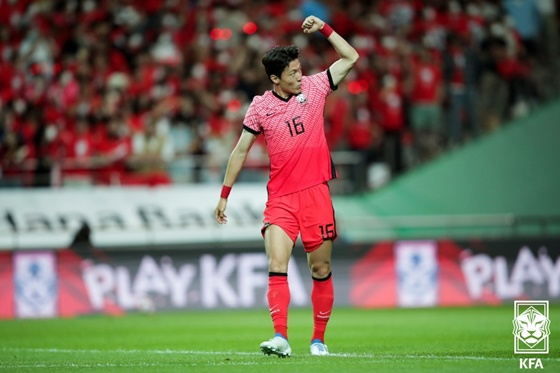 황의조. /사진=대한축구협회 제공