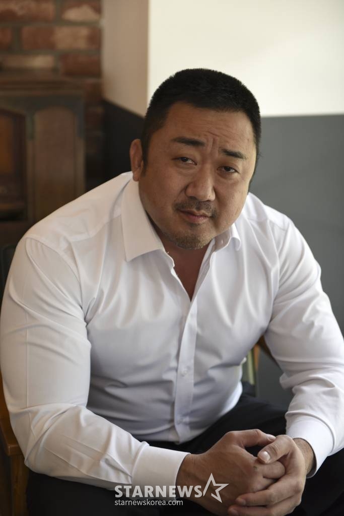 영화 '범죄도시'의 마동석/사진제공=㈜키위미디어그룹